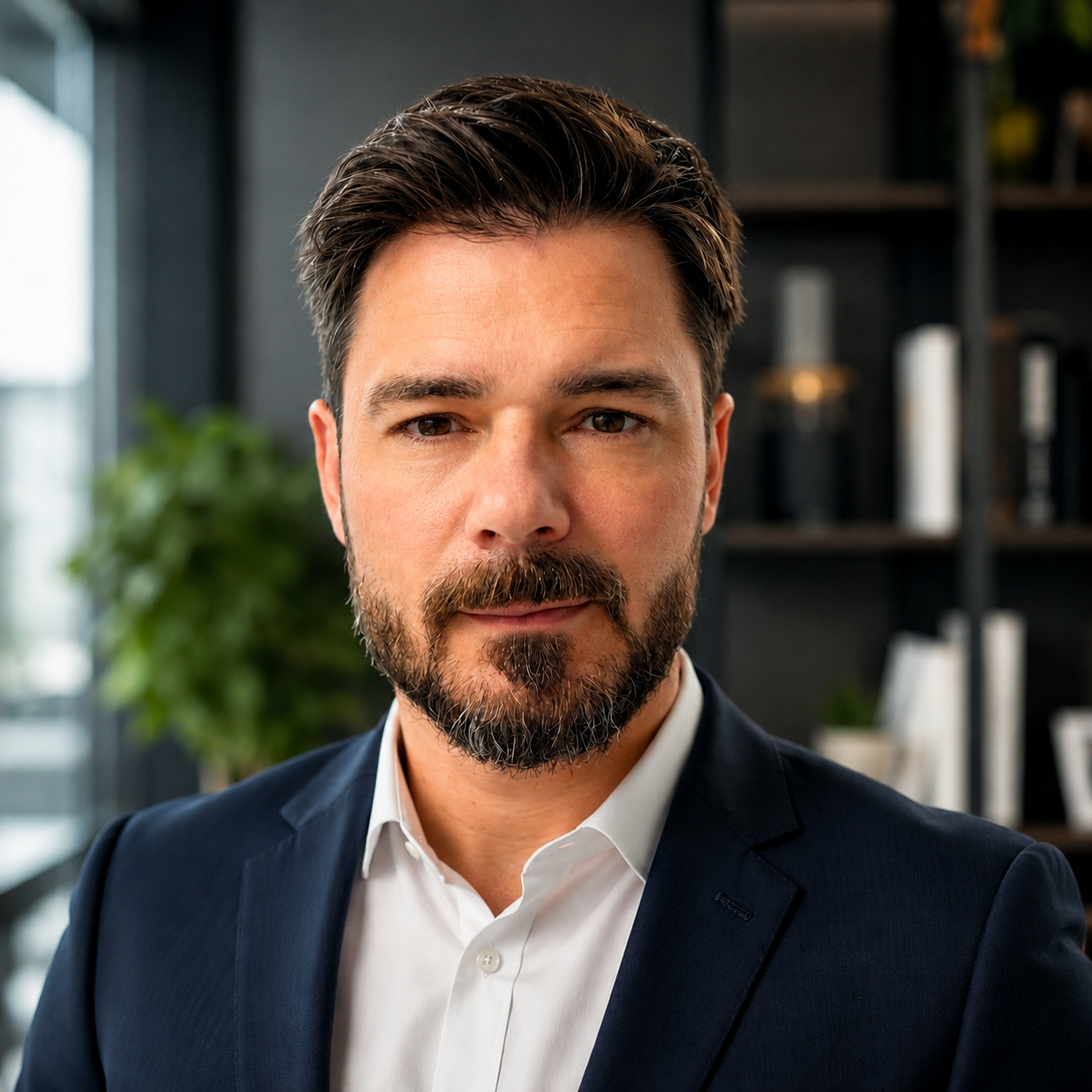 Budácsik Attila portréja